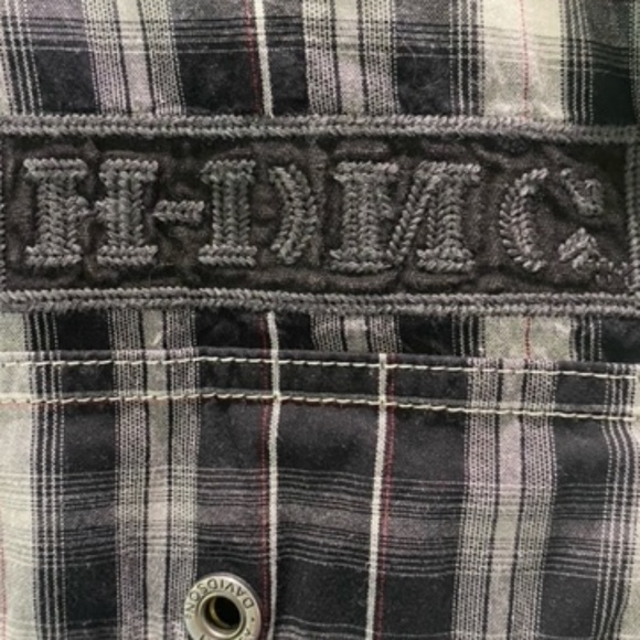 Men’s Harley Davidson Snap up Shirt - Picture 8 of 8